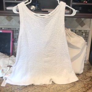 NWT anthropology peplum top